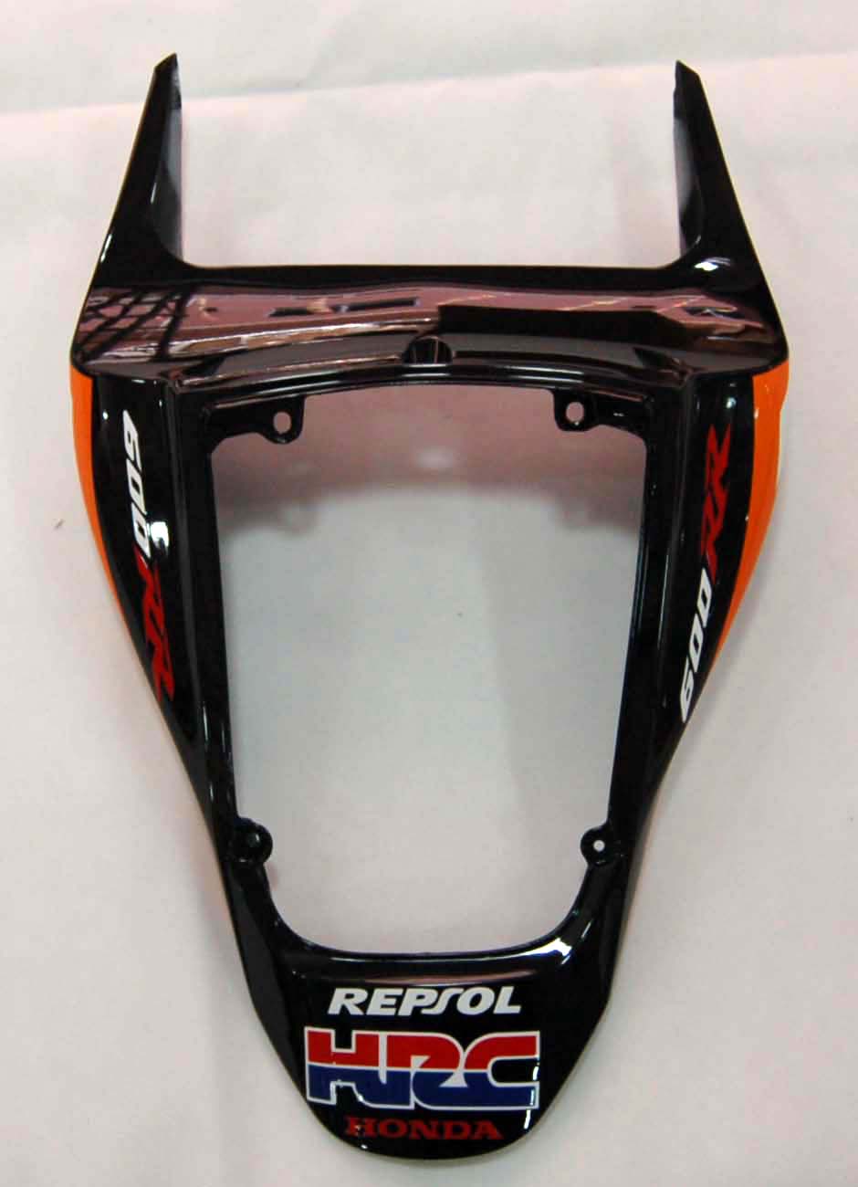 Carene Amotopart 2009-2012 Honda CBR 600 RR Nero &amp; Arancione Repsol Generico