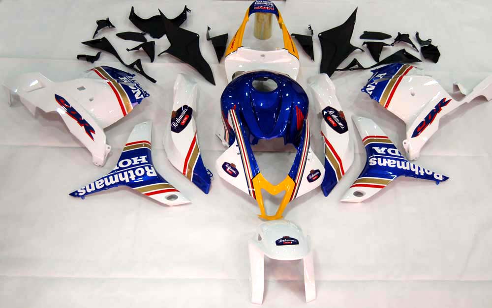 Carénages Amotopart 2009-2012 Honda CBR 600 RR Multicolore Rothmans Generic