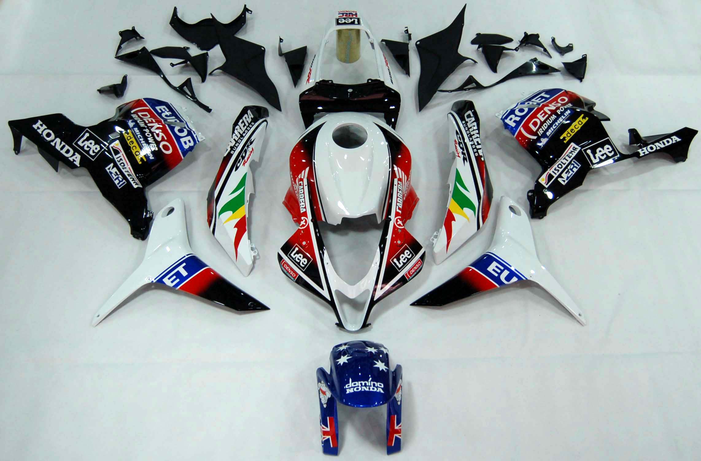 Carene Amotopart 2009-2012 Honda CBR 600 RR Multicolore Eurobet Generico