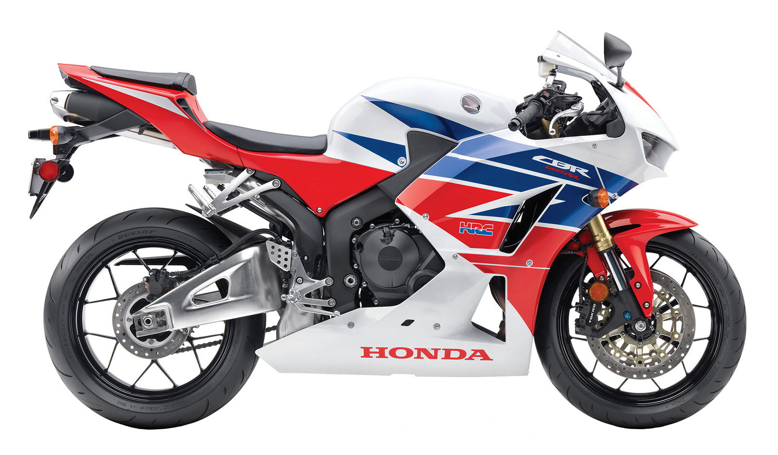 Carénages Amotopart 2013-2023 Honda CBR600RR HRC Blanc Rouge Bleu Generic
