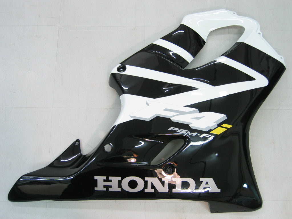 Carénages Amotopart 2001-2003 Honda CBR600 F4i Noir &amp; Blanc F4i Generic