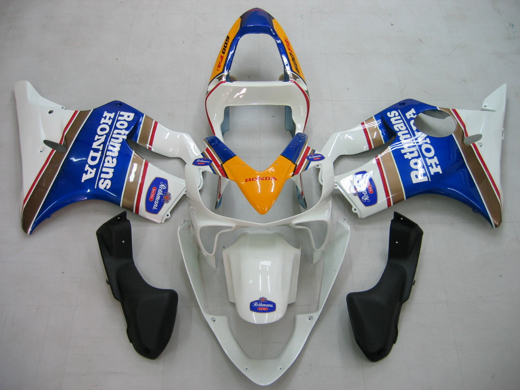 Amotopart Carenados 2001-2003 Honda CBR 600 F4i Blanco Rothmans Honda Generic