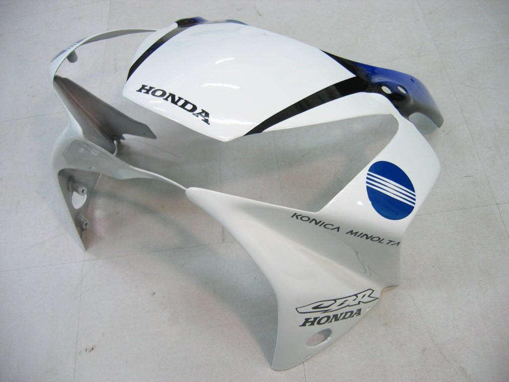 Carénages Amotopart 2002-2003 Honda CBR 954 RR Blanc Konica Minolta Generic