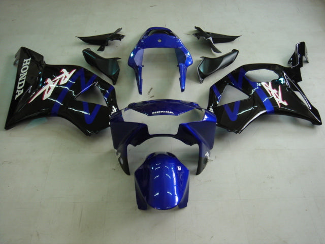 Amotopart Carenados 2002-2003 Honda CBR954 RR Azul y Negro RR Genérico