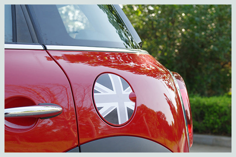 Autocollant en vinyle motif à carreaux drapeau Union Jack UK pour couvercle de bouchon de gaz Mini Cooper générique