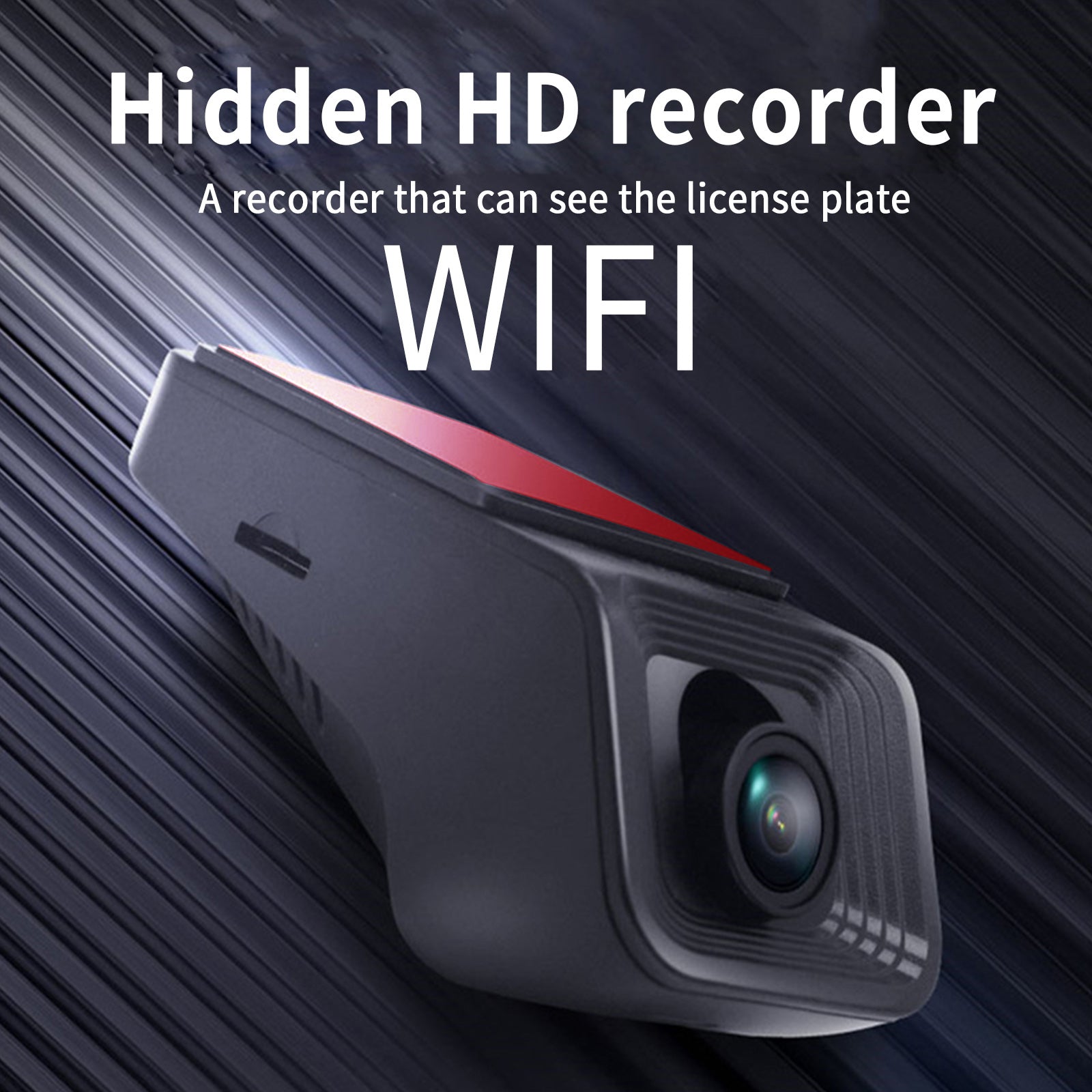 Nuevo 1080P Wifi Car Hidden DVR Frontal trasero Dash Cam Cámara Grabadora de video G-Sensor