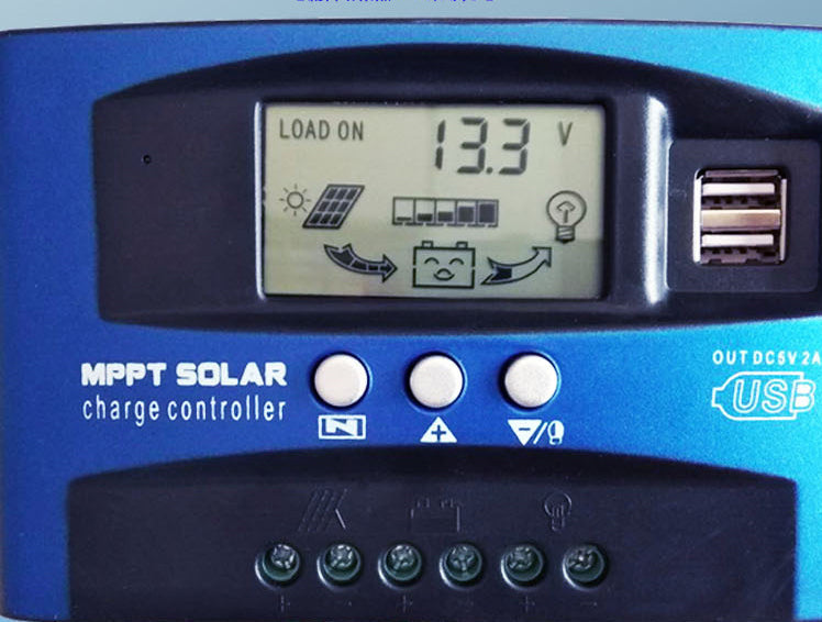 12V-48V MPPT PWM Contrôleur de charge solaire Chargeur au lithium Lifepo4 au plomb