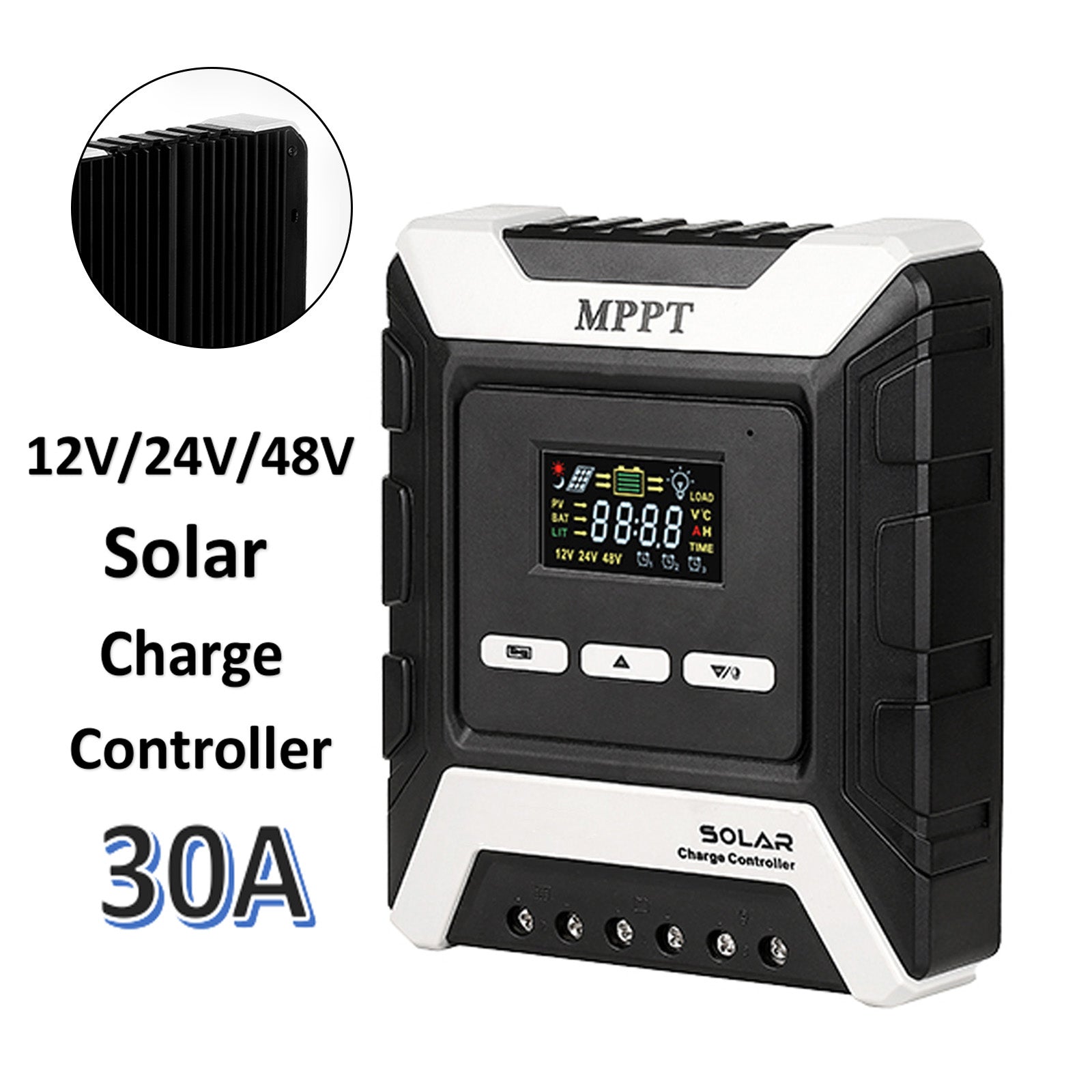 MPPT Auto Dual USB 12V-60V Solar Hybpt Hybpt Hybpt.