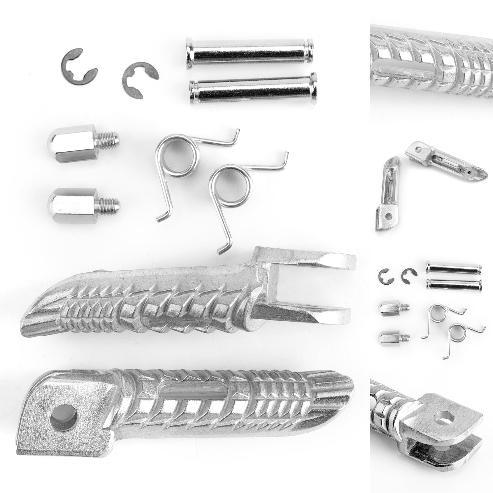 Estribos delanteros para Suzuki GSXR600 GSXR750 2006-2014 GSXR1000 2005-2014 Genérico