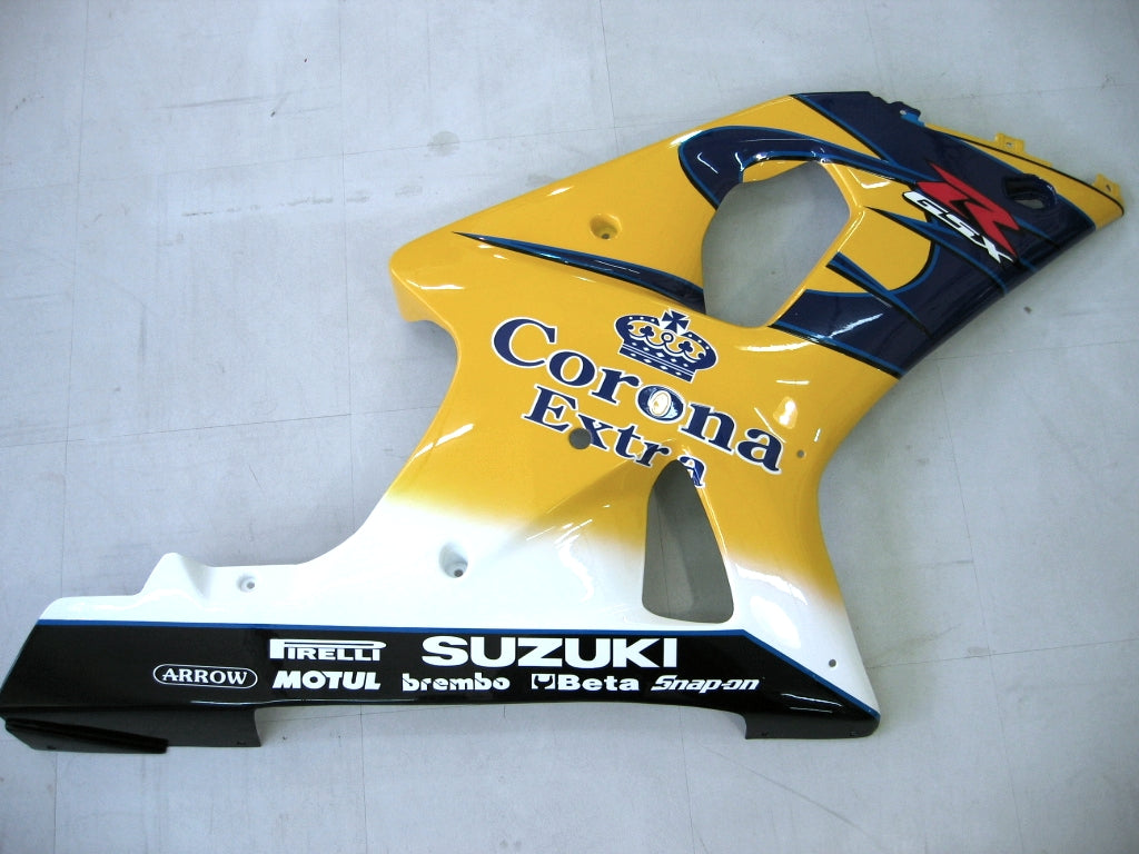Carénages Amotopart 2000-2002 Suzuki GSXR 1000 Jaune et Bleu Corona GSXR Generic