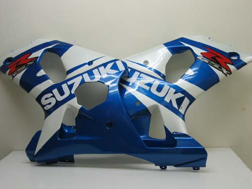 Amotopart Carénages 2000-2002 Suzuki GSXR 1000 Bleu &amp; Noir GSXR Generic