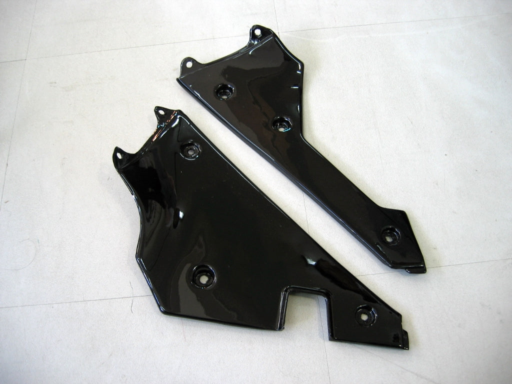 Amotopart Carénages 2003-2004 Suzuki GSXR 1000 Argent &amp; Noir GSXR Generic