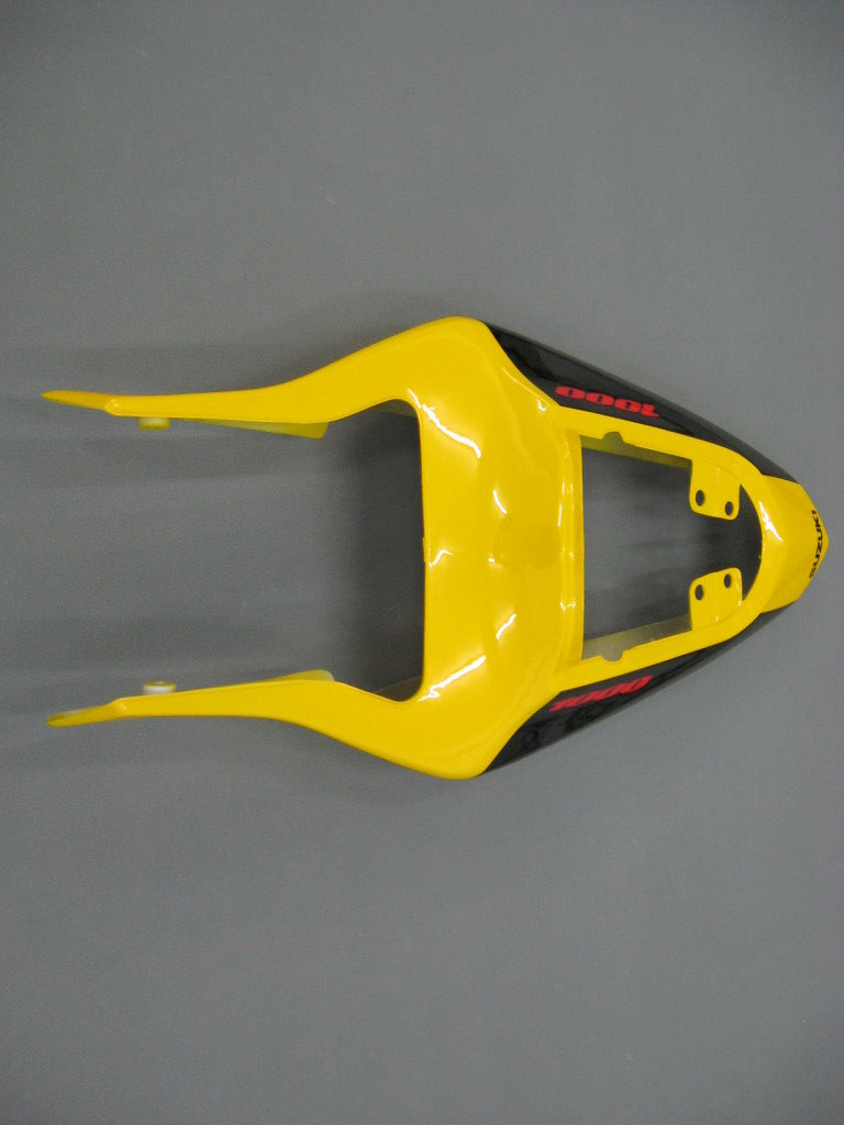 Amotopart Carénages 2003-2004 Suzuki GSXR 1000 Jaune &amp; Noir GSXR Generic