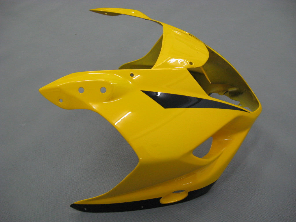 Amotopart Carénages 2003-2004 Suzuki GSXR 1000 Jaune &amp; Noir GSXR Generic