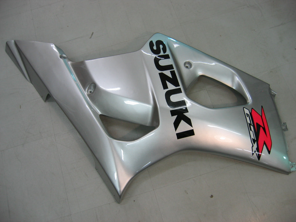 Carénages Amotopart 2003-2004 Suzuki GSXR 1000 Argent GSXR Generic