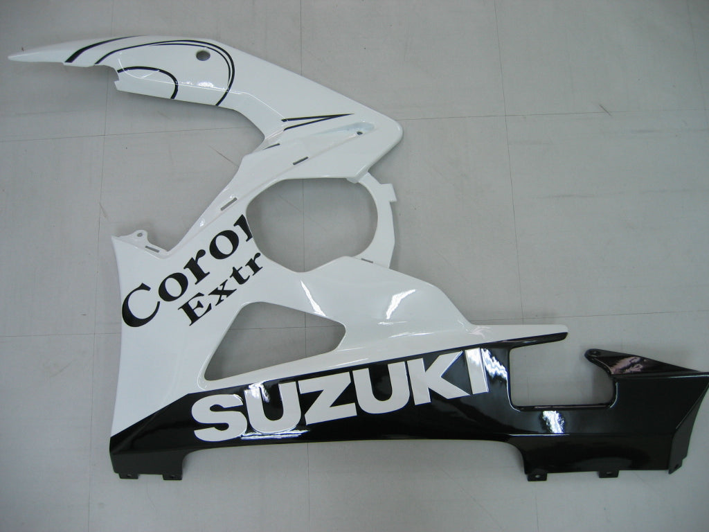 Amotopart Carene 2005-2006 Suzuki GSXR 1000 Bianco Nero Alstare Generico