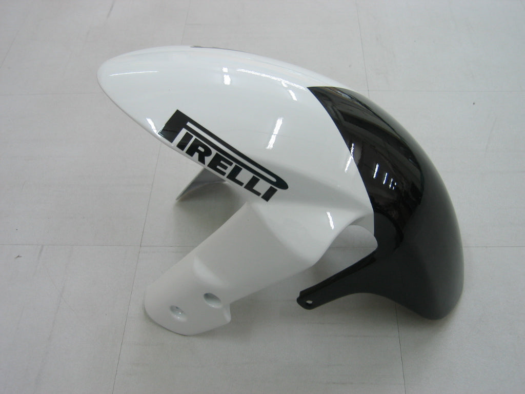 Amotopart Carenados 2005-2006 Suzuki GSXR 1000 Blanco Negro Alstare Genérico