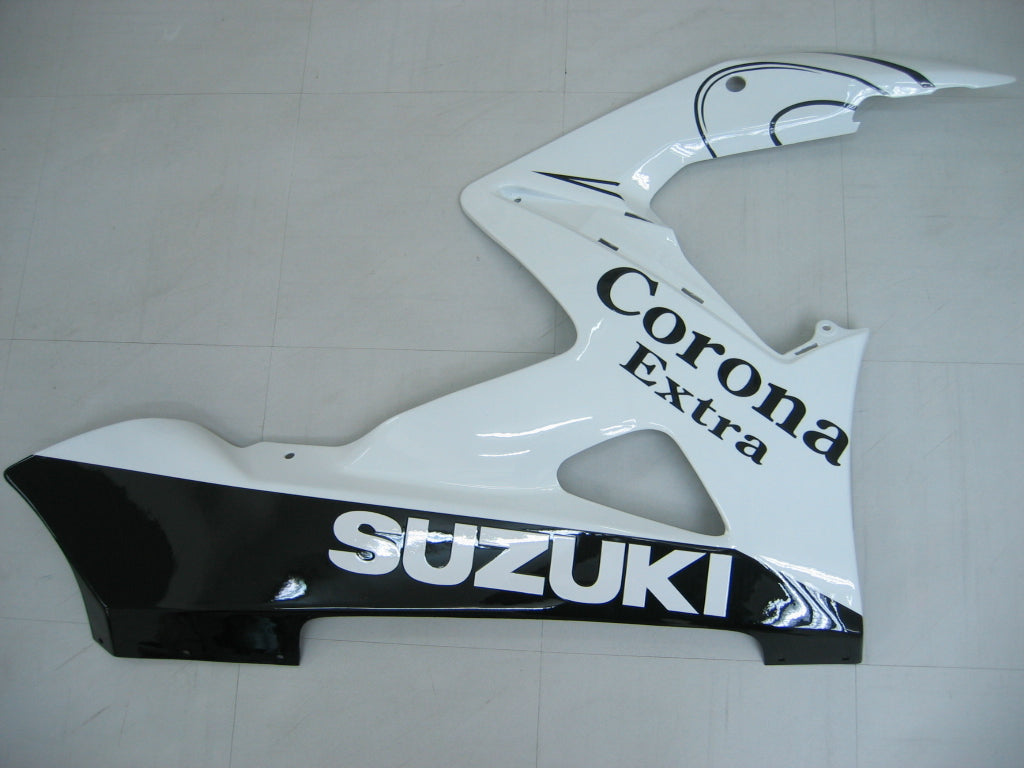 Carénages Amotopart 2005-2006 Suzuki GSXR 1000 Blanc Noir Alstare Generic
