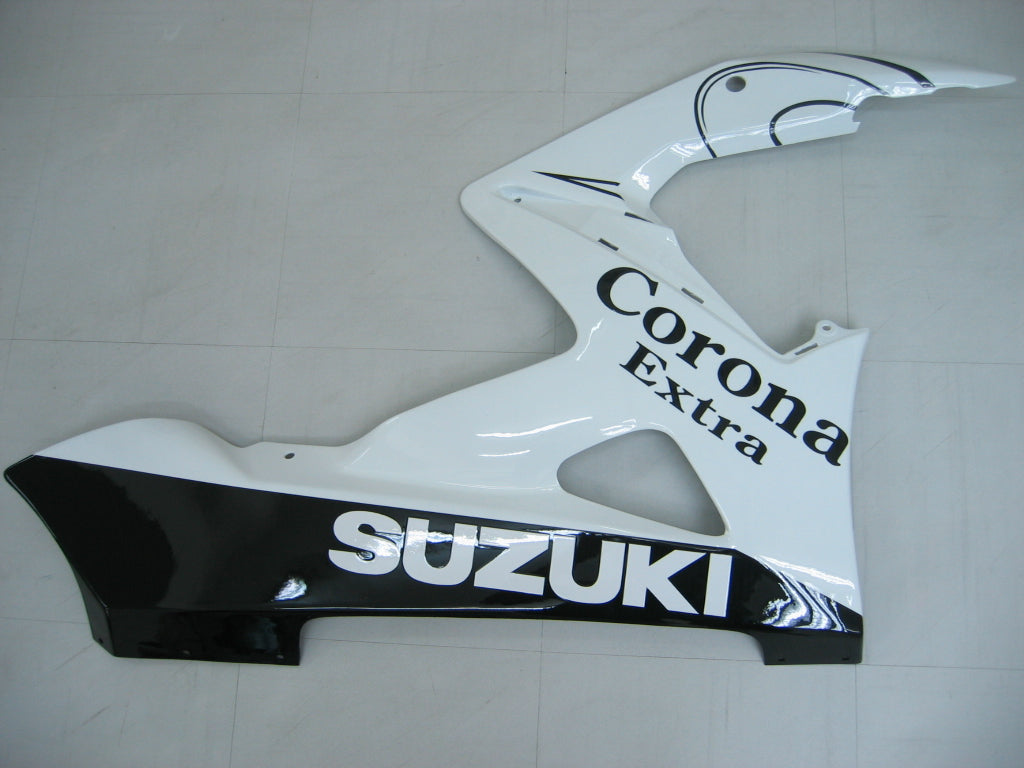 Amotopart Carenados 2005-2006 Suzuki GSXR 1000 Blanco Negro Alstare Genérico