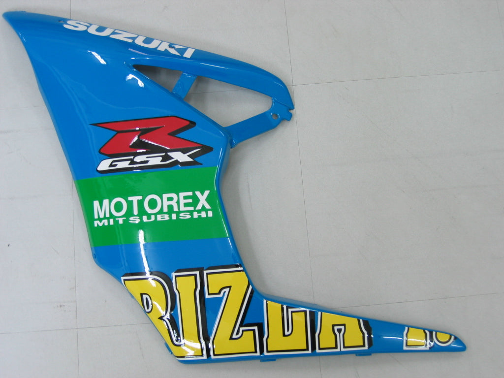 Carénages Amotopart 2005-2006 Suzuki GSXR 1000 Bleu Rizla Generic