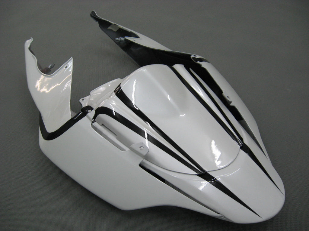 Owiewki Amotopart 2007-2008 Suzuki GSXR 1000 Białe Czarne Alstare Generic