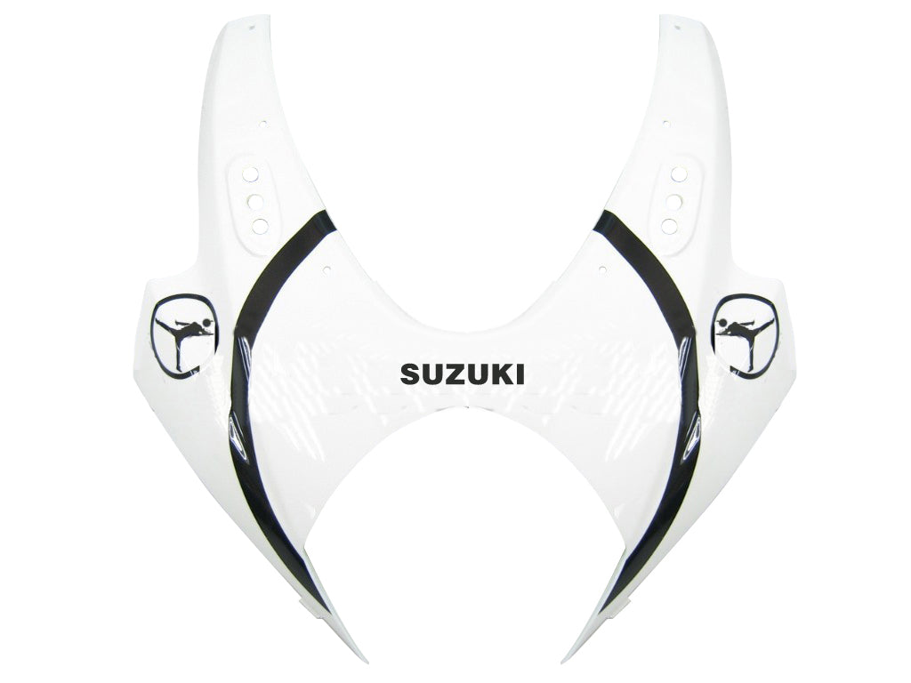 Carénages Amotopart 2007-2008 Suzuki GSXR 1000 Blanc Noir Jordan Generic