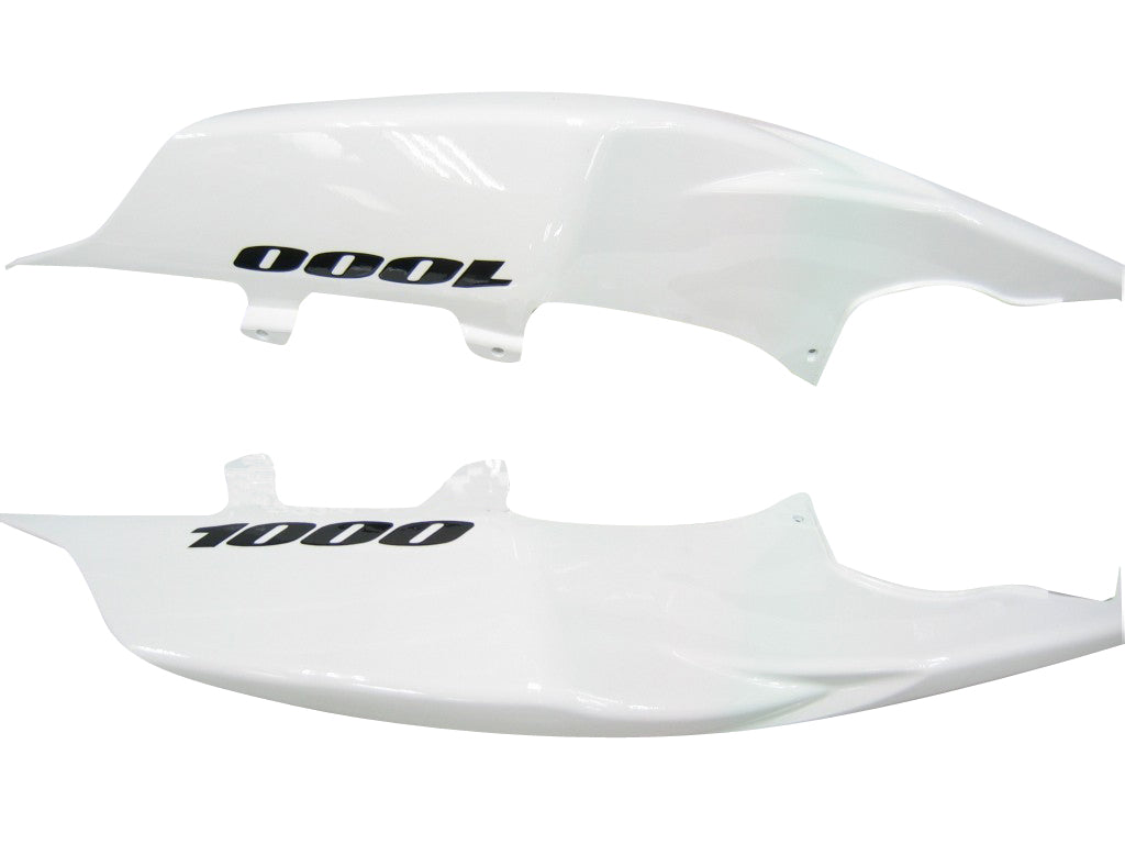 Carénages Amotopart 2007-2008 Suzuki GSXR 1000 Blanc Noir Jordan Generic