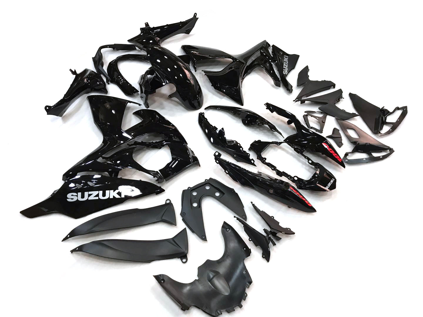 Carénages Amotopart 2009-2016 Suzuki GSXR 1000 All Black GSXR Generic