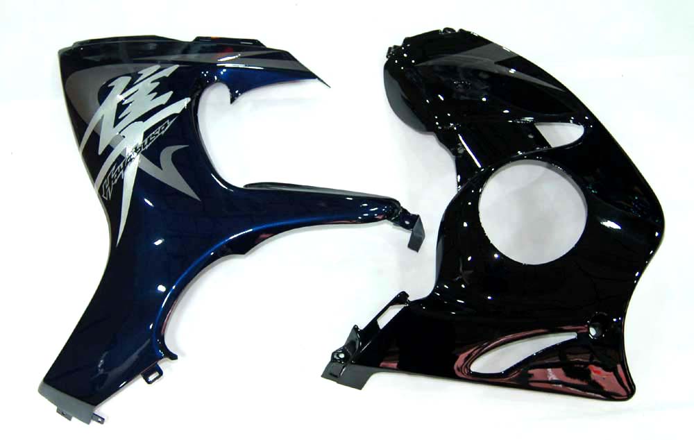 Carénages Amotopart 2008-2020 Suzuki GSX 1300 Hayabusa Bleu foncé métallisé Hayabusa Generic