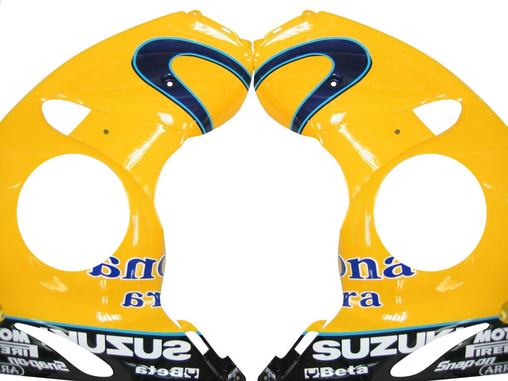 Carénages Amotopart 2008-2020 Suzuki GSX 1300 Hayabusa Jaune Bleu Alstare Corona Generic