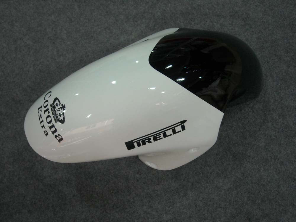 Amotopart Carenados 1999-2007 Suzuki GSX1300 Hayabusa Blanco Alstare Corona Genérico