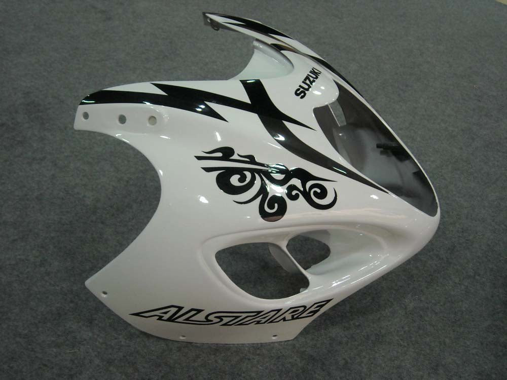 Amotopart Carenados 1999-2007 Suzuki GSX1300 Hayabusa Blanco Alstare Corona Genérico