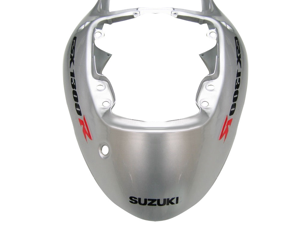 Amotopart Carenados 1999-2007 Suzuki GSX1300 Hayabusa Azul y Plata Hayabusa Genérico