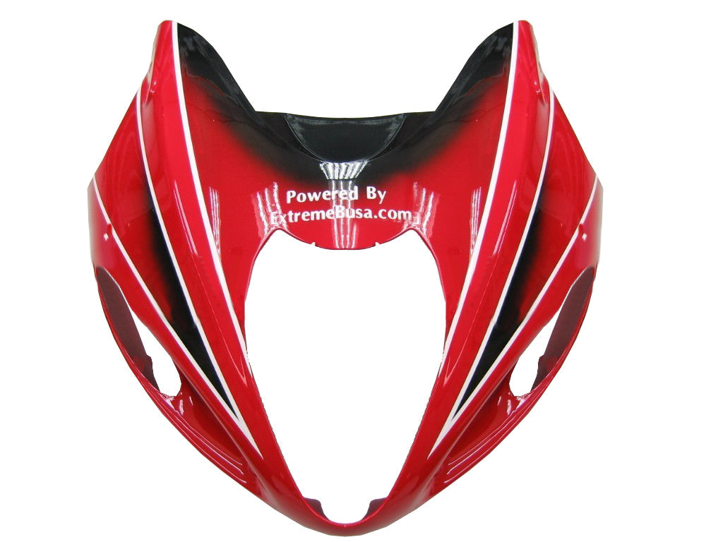 Amotopart Carenados 1999-2007 Suzuki GSX1300 Hayabusa Rojo Negro Jomo Genérico