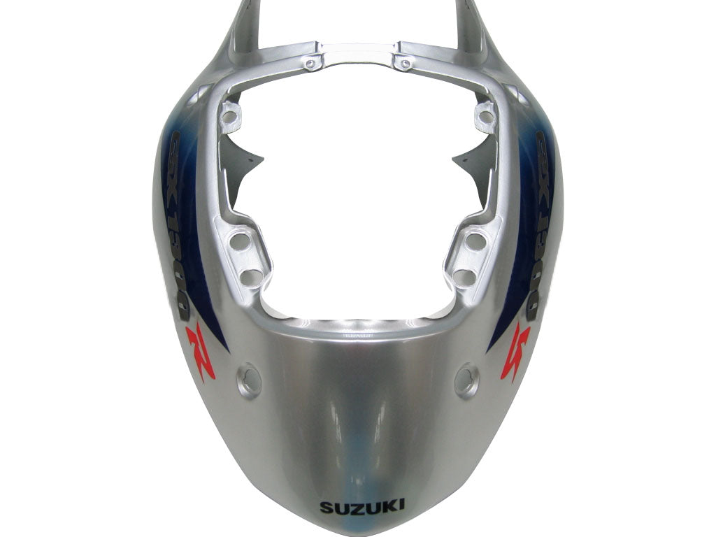 Amotopart Carenados 1999-2007 Suzuki GSX1300 Hayabusa Plata y Azul Hayabusa Genérico