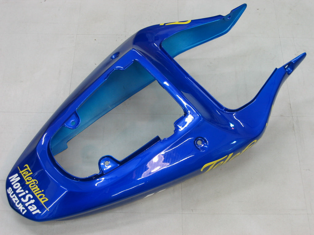 Carénages Amotopart 2001-2003 Suzuki GSXR 600 Bleu Movistar Suzuki Générique