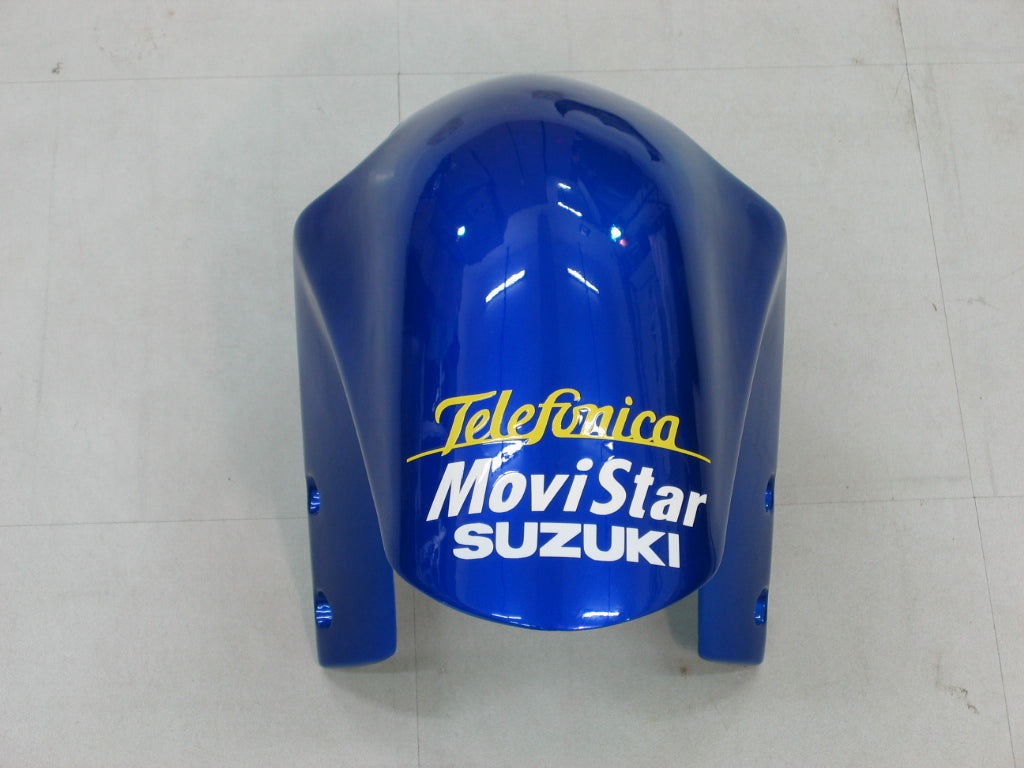 Carénages Amotopart 2001-2003 Suzuki GSXR 600 Bleu Movistar Suzuki Générique