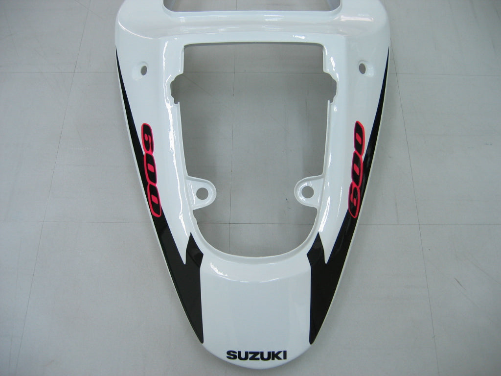 Amotopart Carénages 2001-2003 Suzuki GSXR 600 Noir &amp; Blanc GSXR Generic