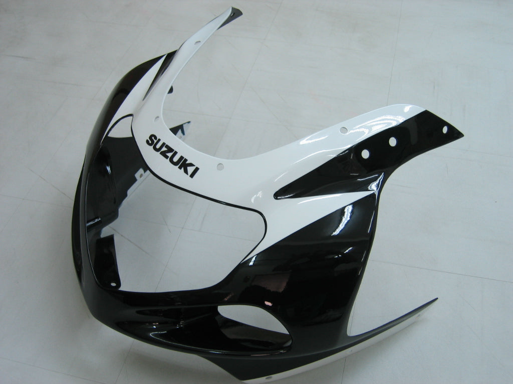 Amotopart Carénages 2001-2003 Suzuki GSXR 600 Noir &amp; Blanc GSXR Generic