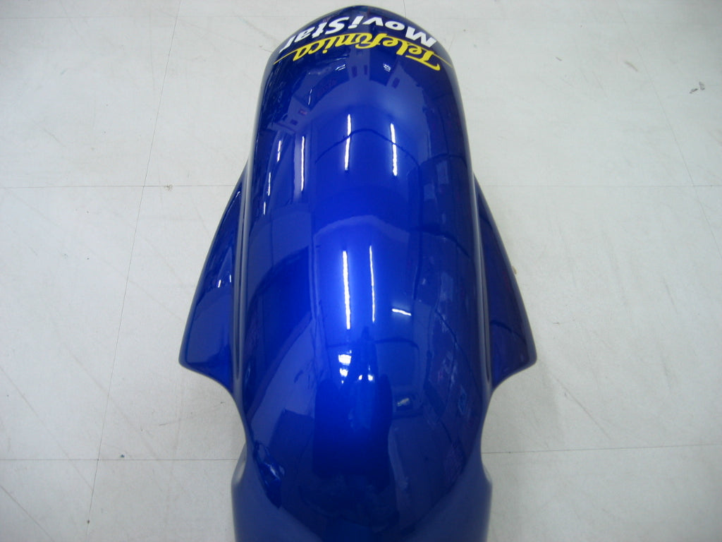 Carénages Amotopart 2004-2005 Suzuki GSXR 600 750 Bleu Movistar GSXR Generic