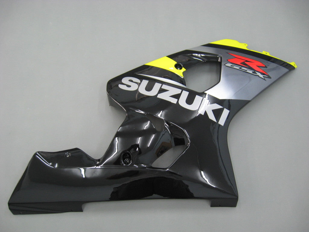 Carénages Amotopart 2004-2005 Suzuki GSXR 600 750 Jaune et Noir GSXR Generic