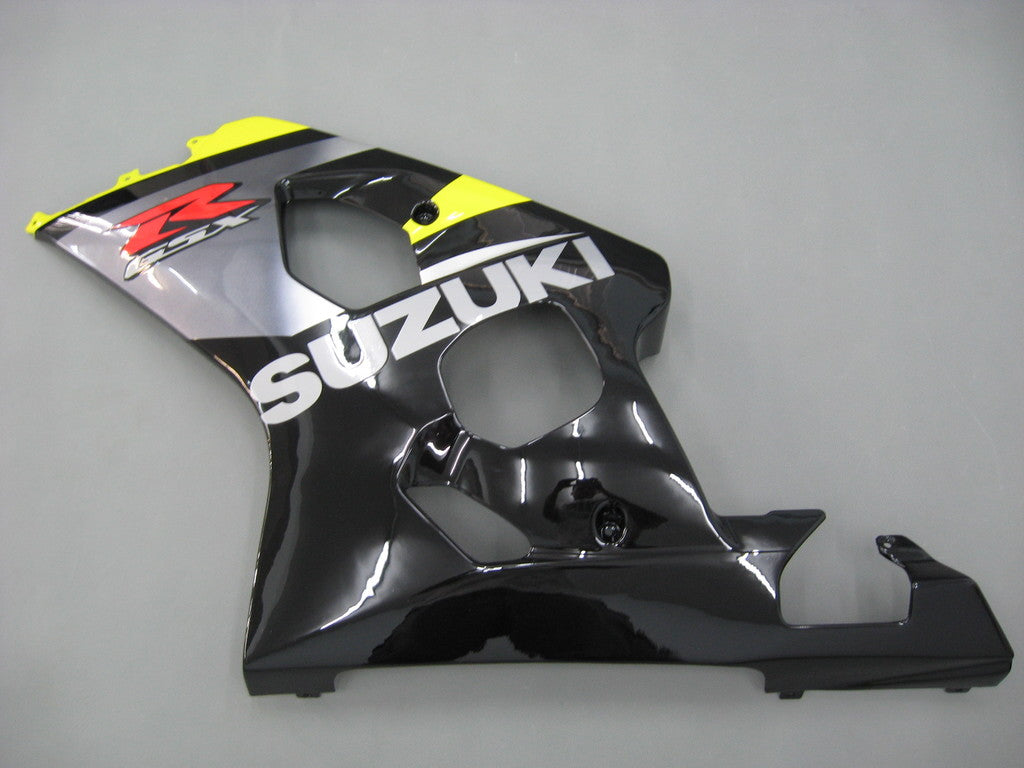 Carénages Amotopart 2004-2005 Suzuki GSXR 600 750 Jaune et Noir GSXR Generic