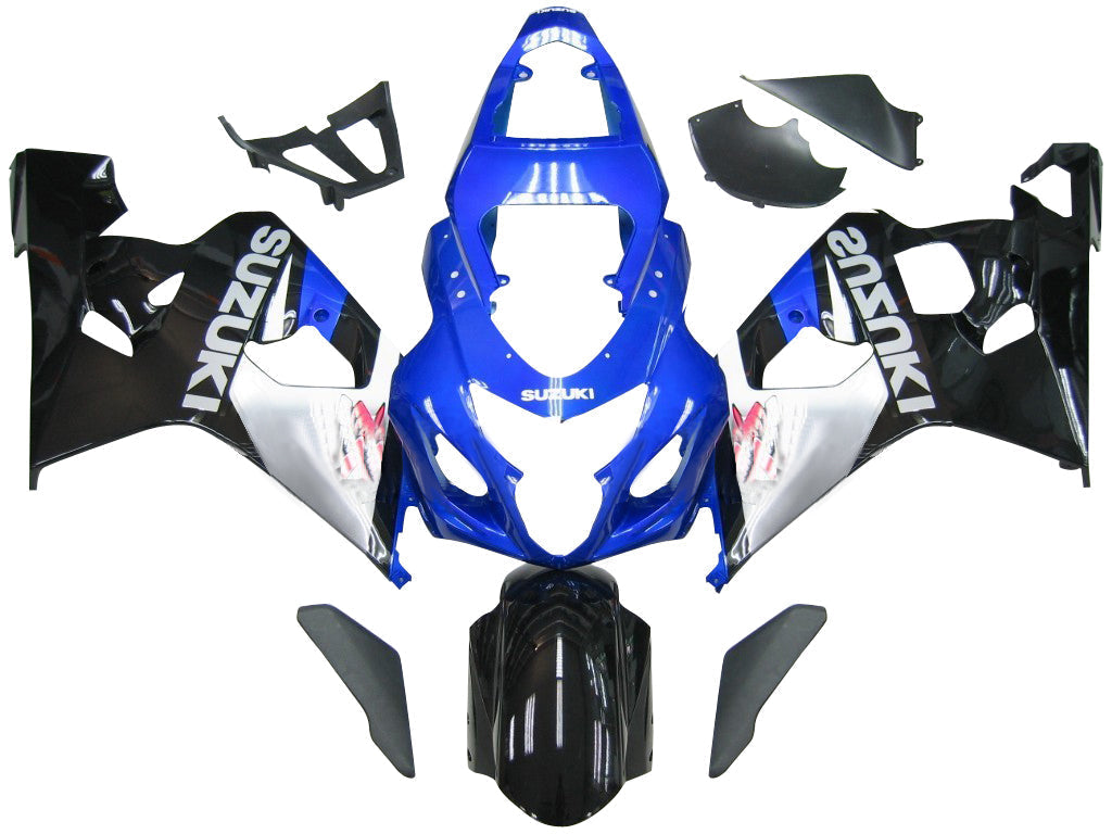 Carénages Amotopart 2004-2005 Suzuki GSXR 600 750 Bleu Noir Suzuki GSXR Generic