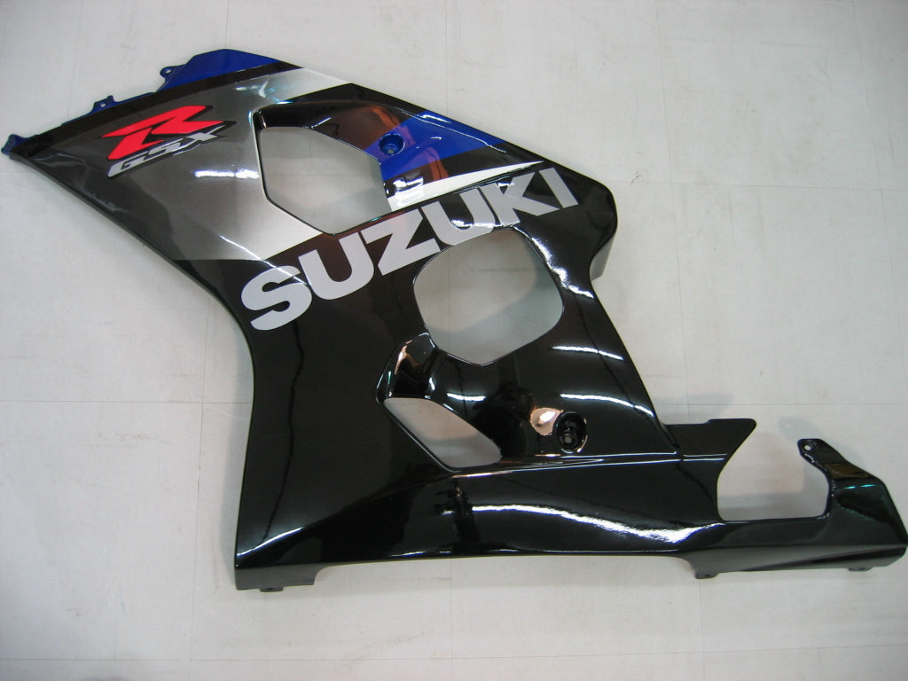 Carénages Amotopart 2004-2005 Suzuki GSXR 600 750 Bleu Noir Argent GSXR Generic