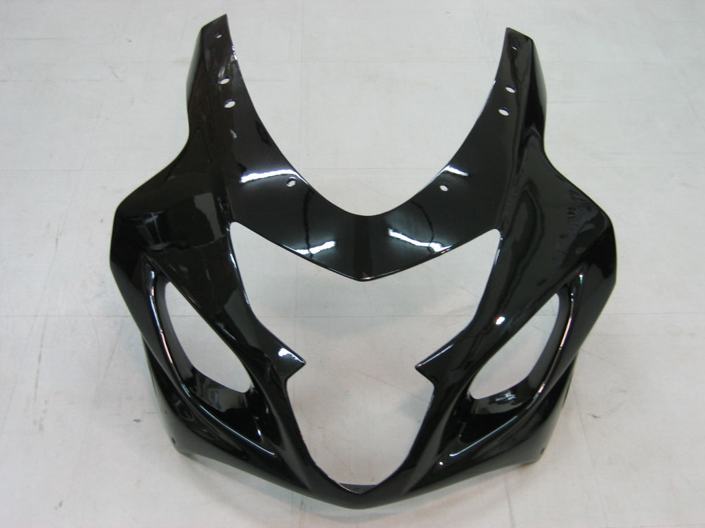 Carenados Amotopart 2004-2005 Suzuki GSXR 600 750 Todo Negro GSXR Genérico