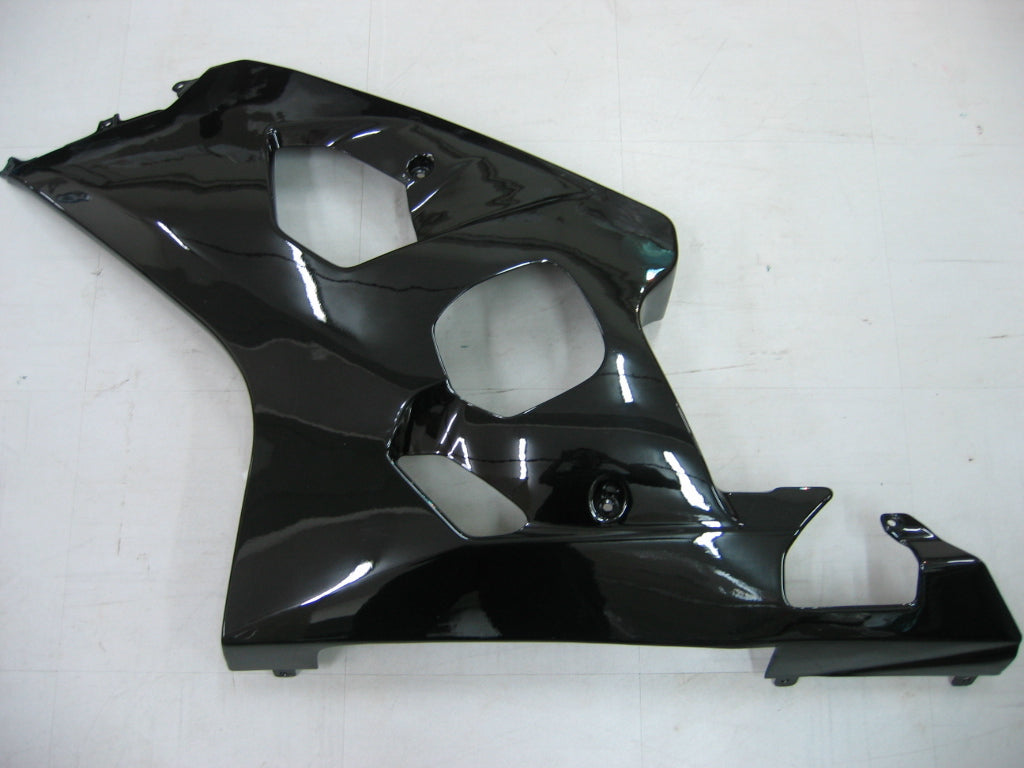 Carenados Amotopart 2004-2005 Suzuki GSXR 600 750 Todo Negro GSXR Genérico