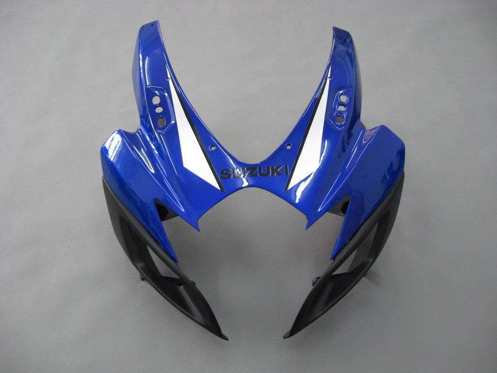 Amotopart Carénages 2006-2007 Suzuki GSXR 600 750 Bleu &amp; Noir GSXR Generic