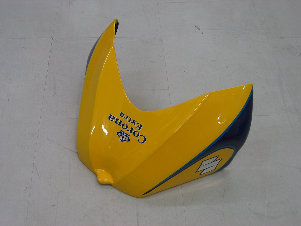 Carenados Amotopart 2006-2007 Suzuki GSXR 600 750 Amarillo Azul Corona GSXR Genérico