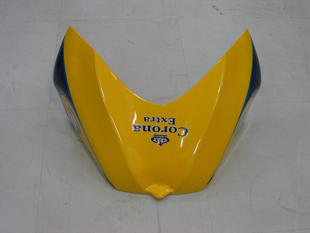 Carenados Amotopart 2006-2007 Suzuki GSXR 600 750 Amarillo Azul Corona GSXR Genérico