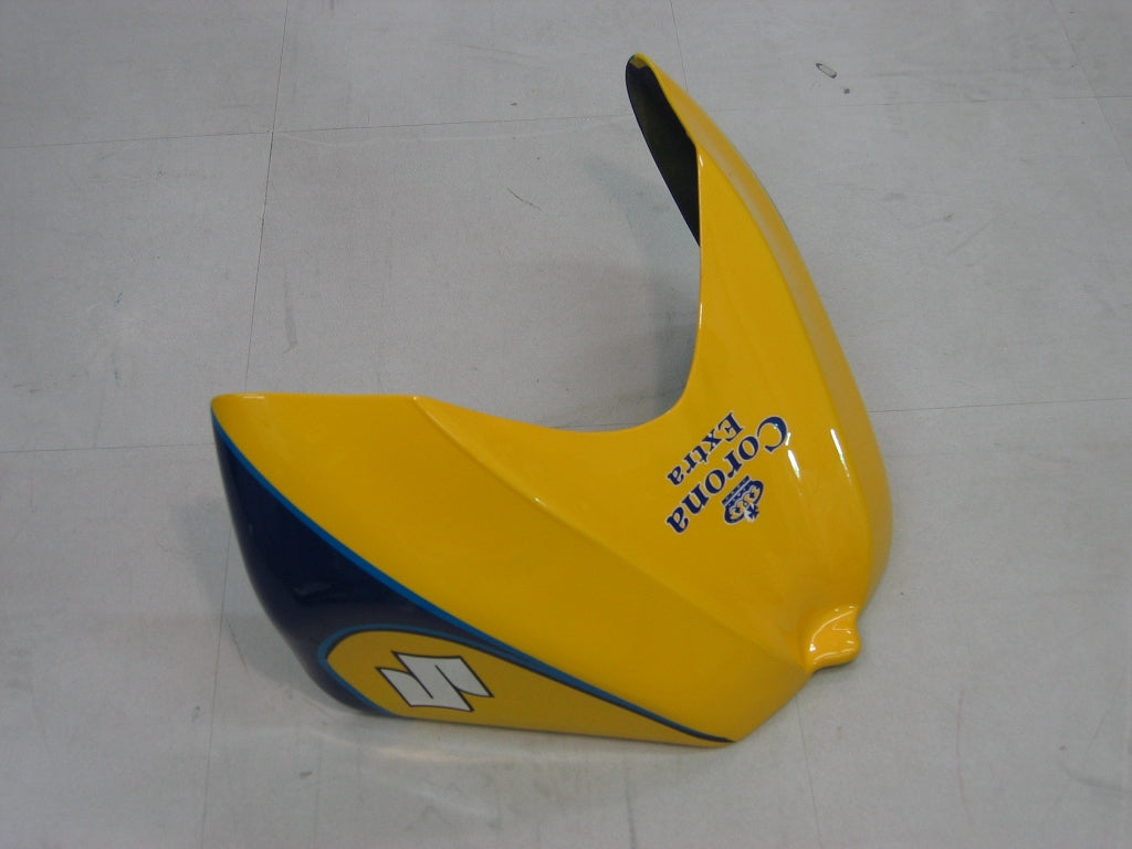 Carenados Amotopart 2006-2007 Suzuki GSXR 600 750 Amarillo Azul Corona GSXR Genérico